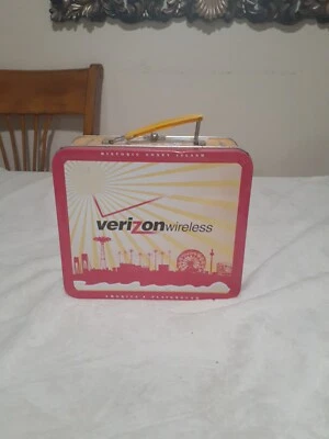 BROOKLYN CYCLONES SGA PLAY BALL! LONCHERA DE HOJALATA CON SANDY&PEE WEE VERIZON PATROCINADOR Foto 1 de 4