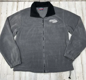 Landway South Carolina Aquarium Women’s Size Small Gray Fleece Full Zip Jacket - Picture 1 of 8