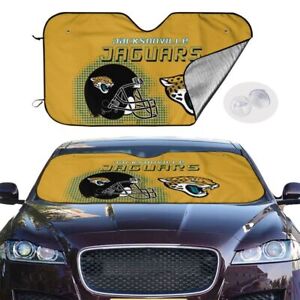 Jacksonville Jaguars Car Windshield Sunshade Helmet Style Car Sunshade Heatproof