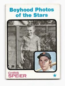1973 Topps #345 Chris Speier - San Francisco Giants BP - ID056