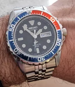 SEIKO SPORTS 200 KINETIK 5M43-0A40 FROM 1996' JAPAN xxx rare !! - Foto 1 di 8