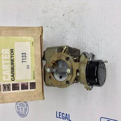 NOS CARTER YF CARBURETOR 7133S 1973 FORD MERCURY 200 ENG AUTO TRANS - Изображение 1 из 4