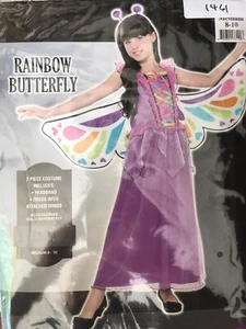 Rainbow Butterfly Girl’s Costume Medium 8-10 - NWT - Picture 1 of 4