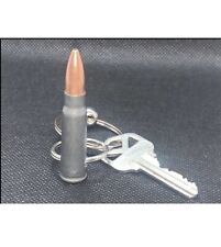 Bullet Key Chain Full Metal Jacket 7.62x39 Hollow point Ak47 Ammo