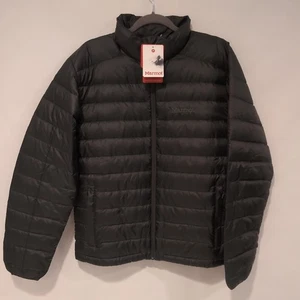 NEW Marmot Azos Down Jacket Men's Medium Slate Gray Puffy Puffer 700 Fill - Picture 1 of 13
