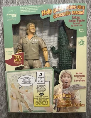Steve Irwin Collectible Wildlife Adventure Series Vintage - Image 1 of 4