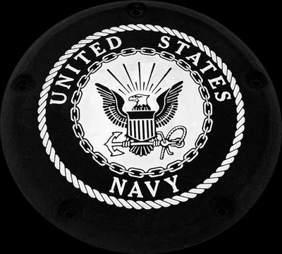 Capa Derby Marinha Billet Preta CE para Harley Fat Boy Lo 10-17 - Imagem 1 de 2