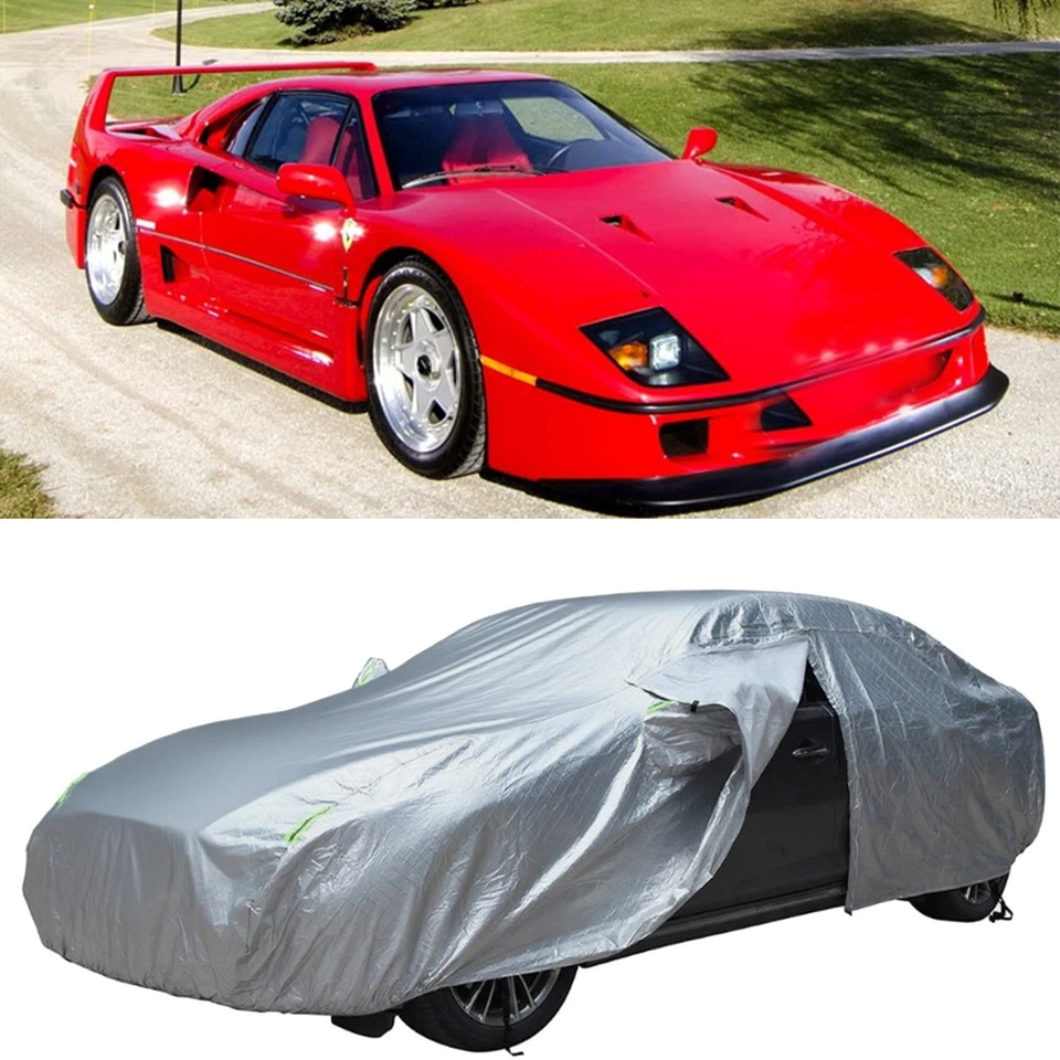 For Pontiac Firebird Full Car Cover All Weather Protection Waterproof Outdoor Foto 1 de 4