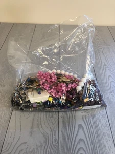 3.0 Pound Lot of Assorted Multicolor Costume Necklaces - For Use / Repurposing - Picture 1 of 8