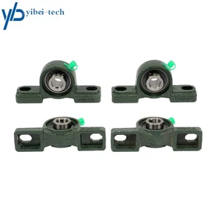 4Pcs UCP202-10 Pillow Block Mounted Ball Bearing 5/8" Bore Cast Iron Base New - Picture 1 of 10