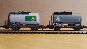 Minitrix Spur N - 2 Kesselwagen - BP / VTG - Bild 1 von 3
