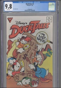 Disney's Duck Tales #3 CGC 9.8 1989 Gladstone Cómic "El Valle Perdido" - Imagen 1 de 8