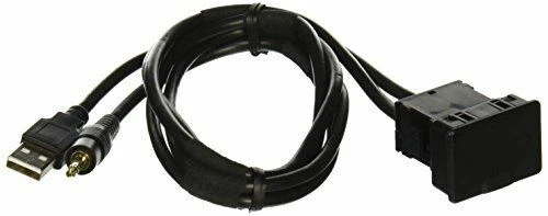 Metra AX-USB-35EXT 3.5mm iPod to USB Extension Cable - 27-Inch - Black Foto 1 de 1