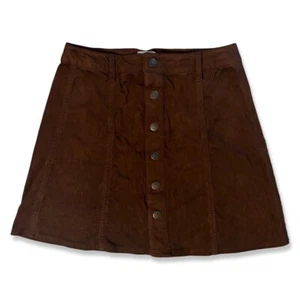 Falda de gamuza marrón MOSSIMO - talla 6 - Imagen 1 de 3
