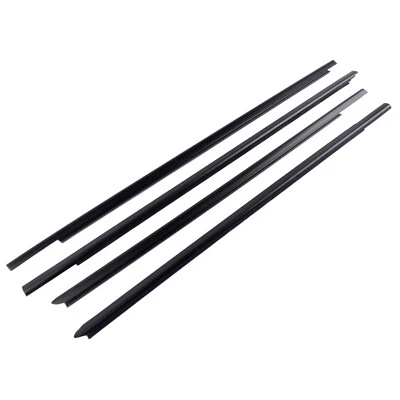 Cinturón exterior de ventana resistente al clima 4 piezas para Dodge Ram 1500 2500 3500 4500 5500 5,7 L Foto 1 de 4