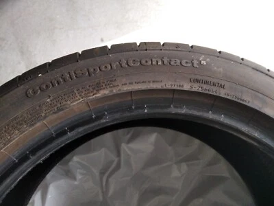 sommerreifen 215 45 R17 Continental Sport Contact, nur 3000 km gefahren....  - Bild 1 von 4