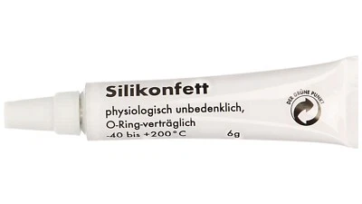 HOTCOFFEE Silikonfett Typ 2 transparent 6g Aluminium Tube / A55