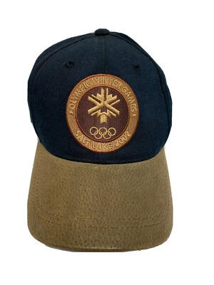 De colección 2002 Salt Lake Juegos Olímpicos Americanos Aguja Correa Gorra Sombrero Foto 1 de 4