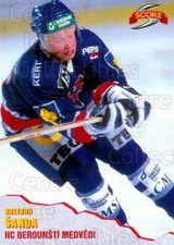 1999-00 Czech Score Red #11 Dalibor Sanda