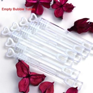 10X Wedding Wand Tube Mini Bubble Wand Favors for Engagement Celebration Party - Picture 1 of 12