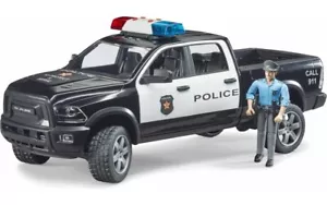 Dodge RAM 2500 Polizei Pick-up LKW mit Cop Bruder Spielzeug Auto Modell 1/16 1:16 - Bild 1 von 7