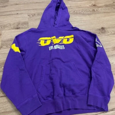 OVO x NBA LA Lakers OG Hoodie Size Large Drake October's Very Own Luka Lebron - Bild 1 von 4