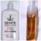 HEMPZ * SUGARCANE & PAPAYA * Fresh Fusions Herbal Body Moisturizer & Body Wash