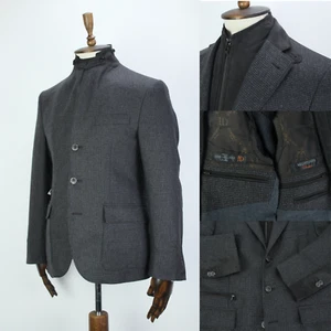 CORNELIANI ID Brown WOOL CASHMERE Vested Blazer Jacket Sport Coat 48IT 38US/UK - Picture 1 of 21