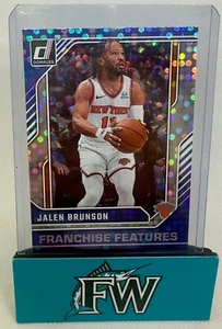 2024-25 Donruss Franchise Features Silver Disco #14 Jalen Brunson NY Knicks - Picture 1 of 2