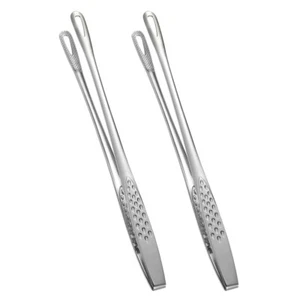 Pinzas para alimentos de acero inoxidable para cocina japonesa clip multifunción 2 piezas - Imagen 1 de 12