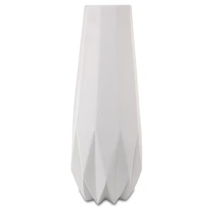 Kaiser Porzellanvase Polygono Star H. 41cm matt weiß Goebel Porzellan - Bild 1 von 3
