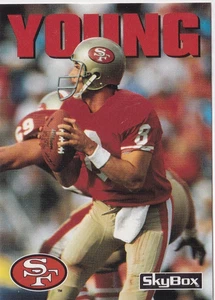 Steve Young card 38 1992 Skybox Impact - Picture 1 of 2