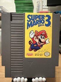 Super Mario Bros. 3 (NES, 1990) Authentic Tested Cartridge