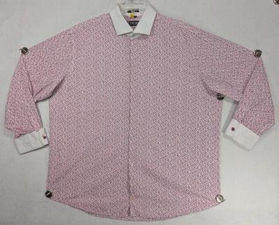 Stacy Adams - Camisa de vestir manga larga con botones - Talla 18 (34-35) Foto 1 de 4