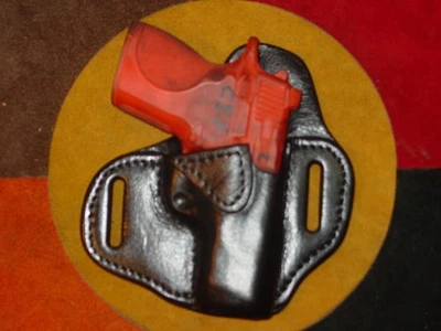 Smith & Wesson  CSX black  leather holster Optic cut made in USA - Image 1 of 3