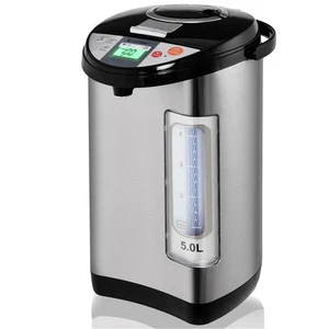Caldera de agua LCD de 5 litros y calentador eléctrico olla caliente dispensador de agua caliente - Imagen 1 de 11
