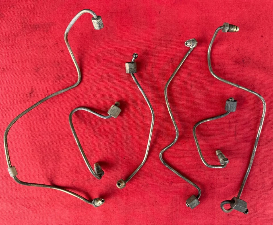 ✅ 6x LÍNEAS DISTRIBUIDORAS DE COMBUSTIBLE ORIGINALES MERCEDES W124 W126 W201 1986-93 2,6 L 3,0 L I6 Foto 1 de 4