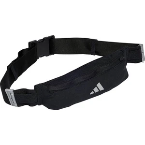adidas Running Waist Belt Black Waist Bag Waistbag Waistpack Reflective - Picture 1 of 6