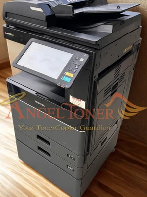 Impresora a color Toshiba E-Studio 4515AC escáner copiadora dúplex 45 PPM láser A3 MFP Foto 1 de 4