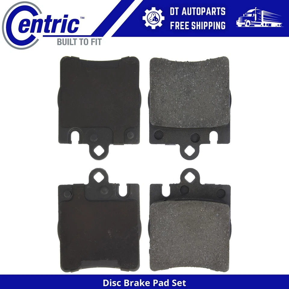 Para Mercedes-Benz C230 2003-2007 | Pastillas de freno de disco traseras centradas | Cerámica Foto 1 de 4