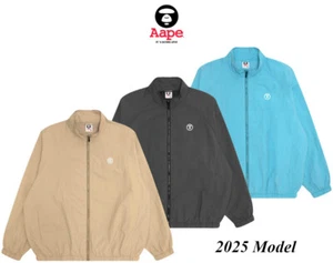 Aape By A Bathing Ape Men's Windbreaker Jacket 2025 MOONFACE Patch AAPLJM7703XXO - Picture 1 of 14