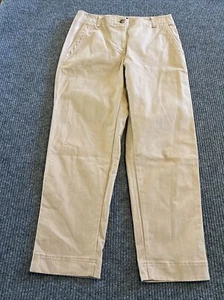 Talbots Pants Women’s 6 Khaki Pockets Stretch - Picture 1 of 12