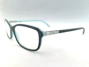 Auténticas gafas Tiffany & Co. TF 2075 8055 53 mm negro azul plata marcos Italia - Imagen 1 de 10