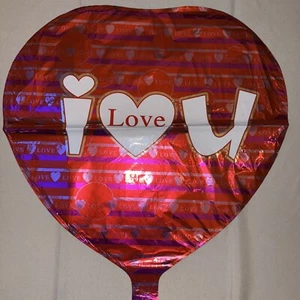 10Pcs 18 Inch Valentine's Day I Love You Red Heart Balloons Decorations - Picture 1 of 3