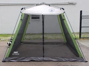 Coleman 10 x 10 Screened Canopy Sun Shelter Tent with Instant Setup - Used - Picture 1 of 7