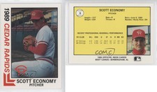 1989 Best Cedar Rapids Reds Scott Economy #9