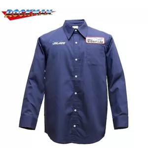 Mega Man Rockman Engineer Shirt L Size Unisex Capcom Japan Limited Cosplay - Picture 1 of 3