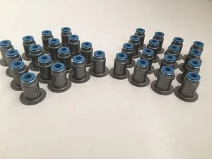 FORD F250 F350 F450 E350 POWERSTROKE DIESEL 6.0 32V TURBO VALVE STEM SEALS - Picture 1 of 4