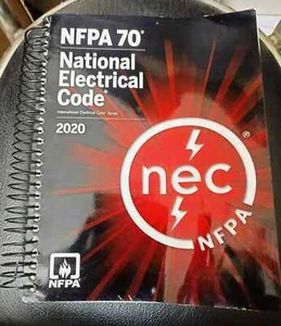 NFPA 70 National Electrical Code 2020 NEC 2020 Spiral USA Edition Free Ship - Imagen 1 de 4