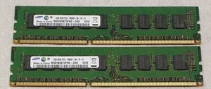 Samsung 2Rx8 4 GB ECC (2x2GB) M391B5673FH0-CH9 PC3-10600E-09-10-E1 RAM - Bild 1 von 3